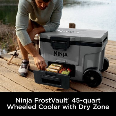 Ninja FrostVault 45 qt vėsinimo dėžė su ratukais
