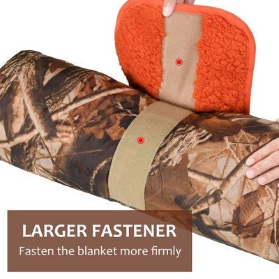 Tirrinia flisu pamuštas lauko pledas 51×59