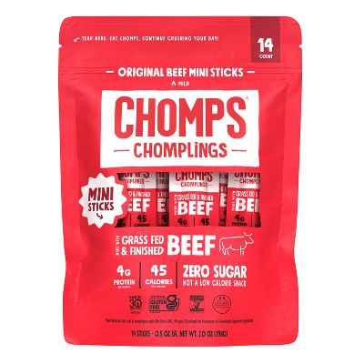 CHOMPS Chomplings originalios jautienos minis, 14 vnt.