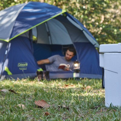 Coleman Sundome 2 vietų palapinė, pilkai mėlyna