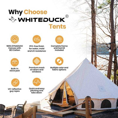 White Duck „Avalon“ 16.5′ glampingo varpinė
